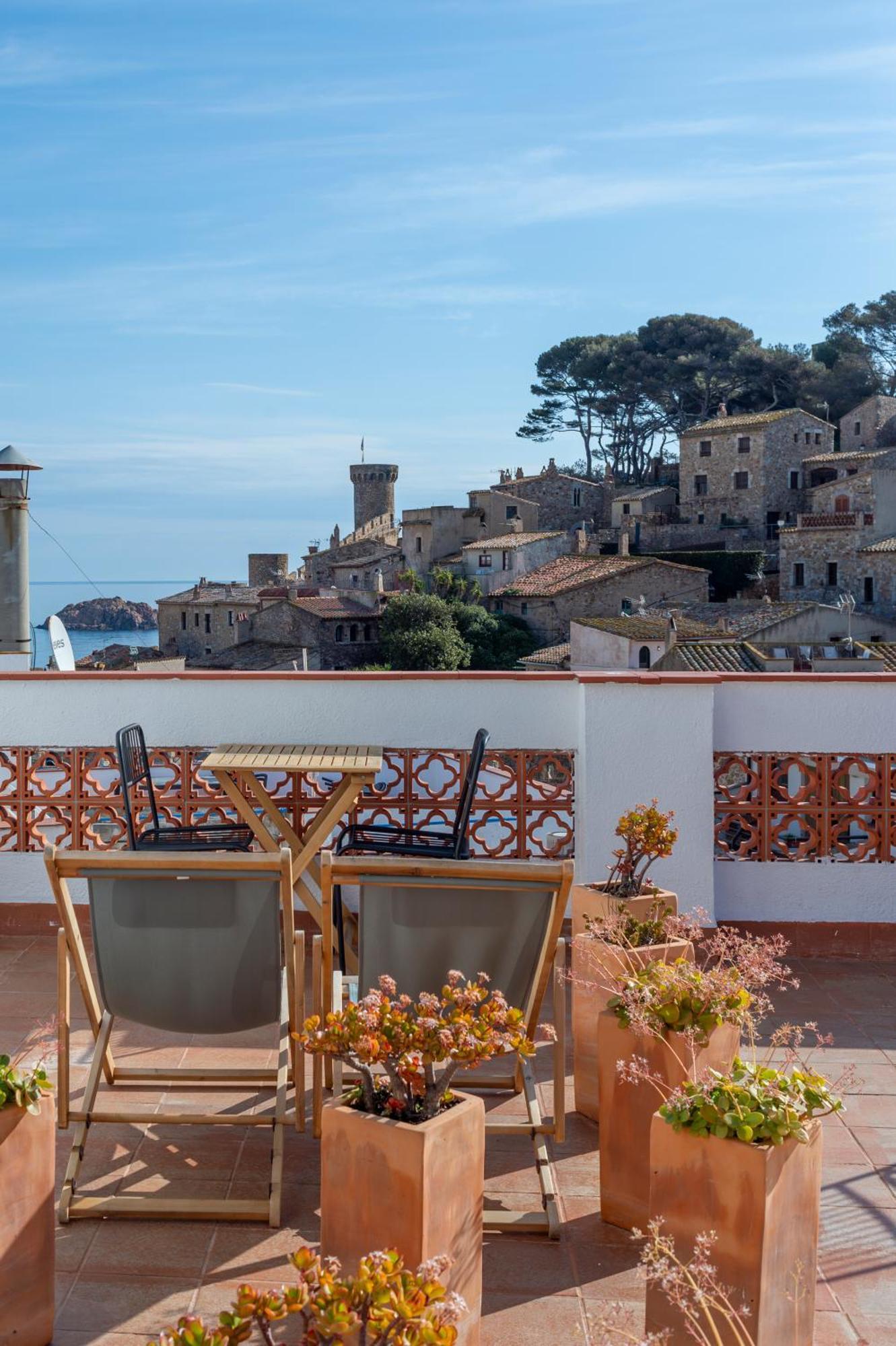 Hostal Boutique Es Menut Tossa de Mar Exteriör bild
